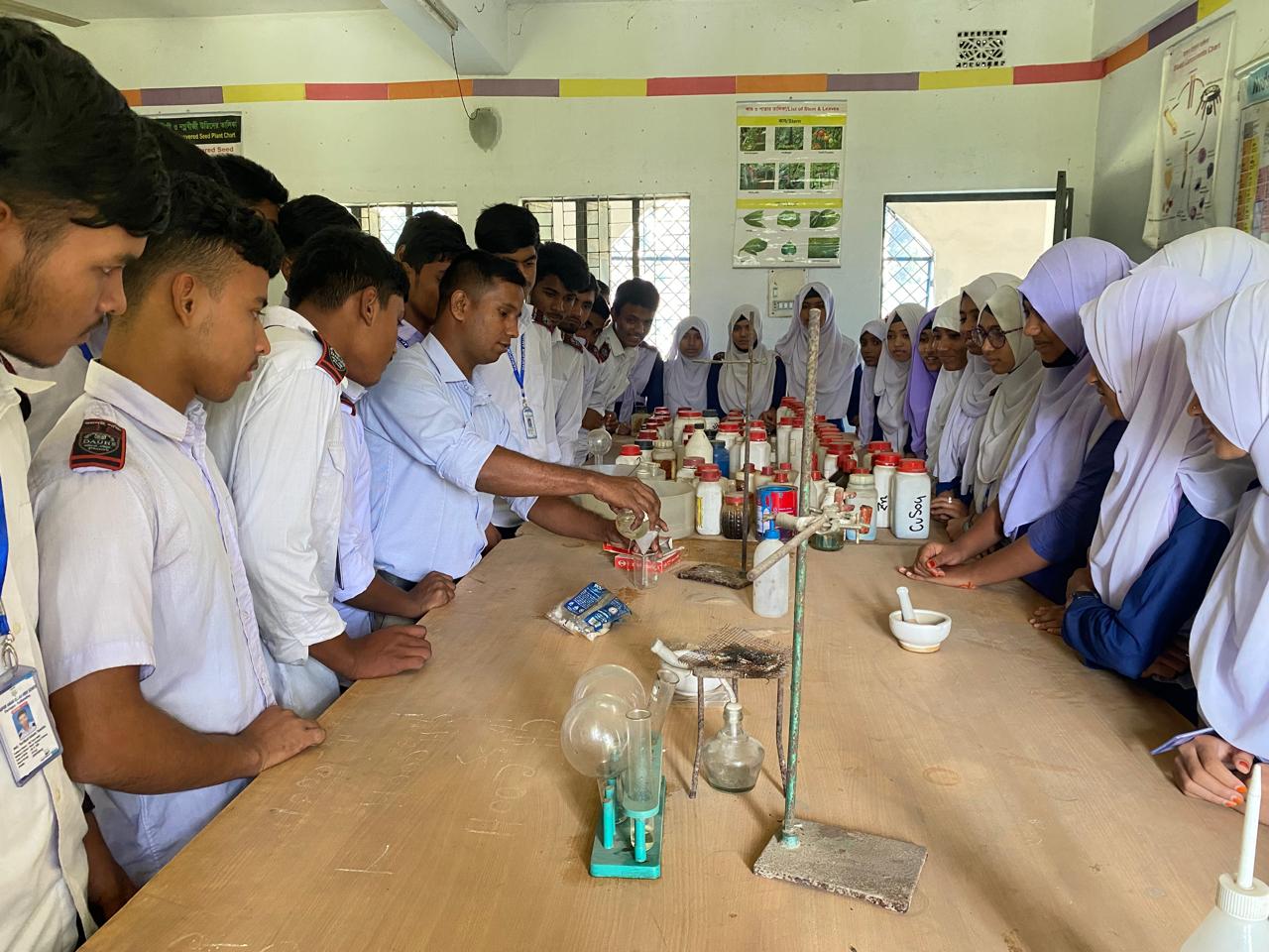 Chymestry lab - Dariapur Aman Ullah High School